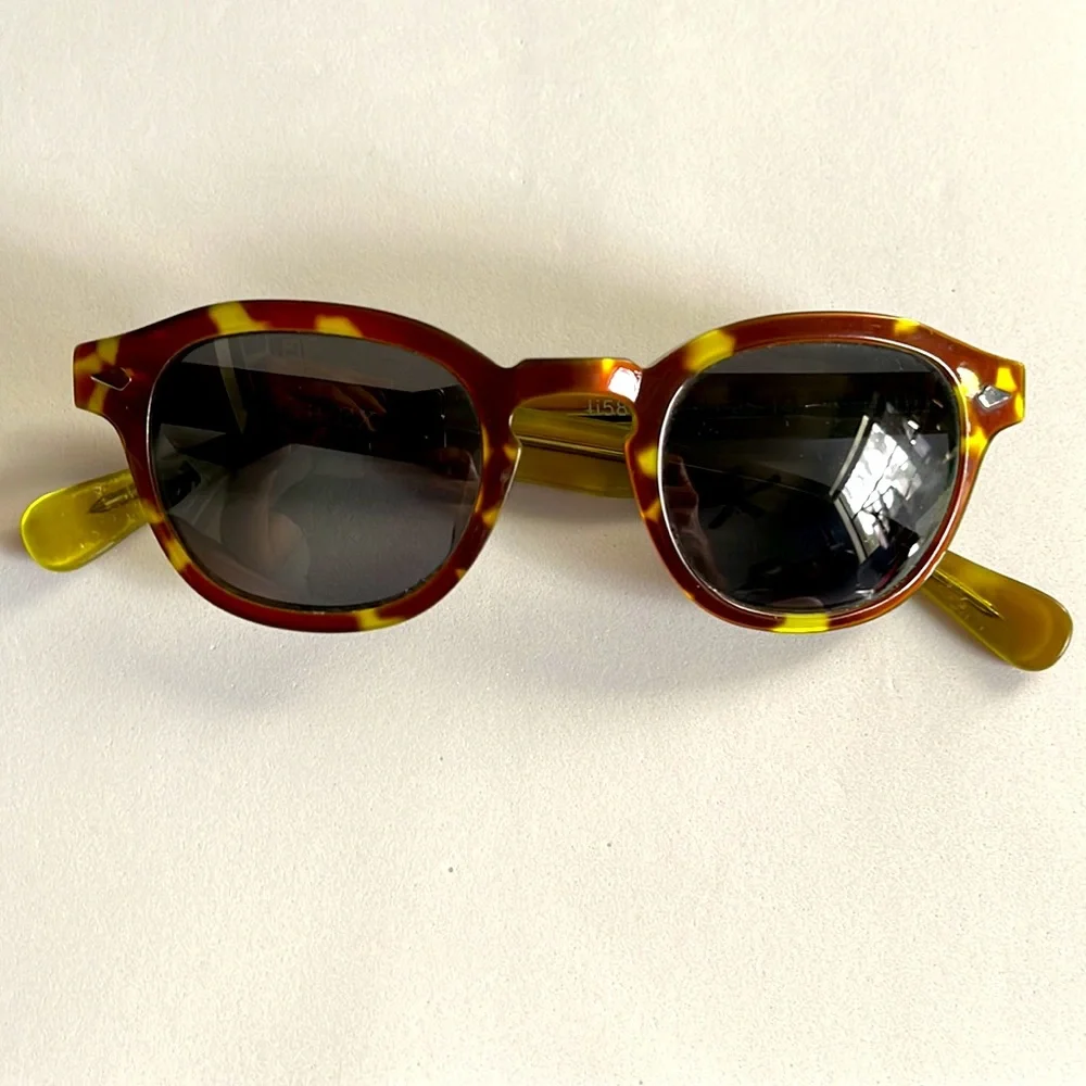 Vintage SPEX Faux Horn Tortoise Sunglasses Eyeglasses Retro